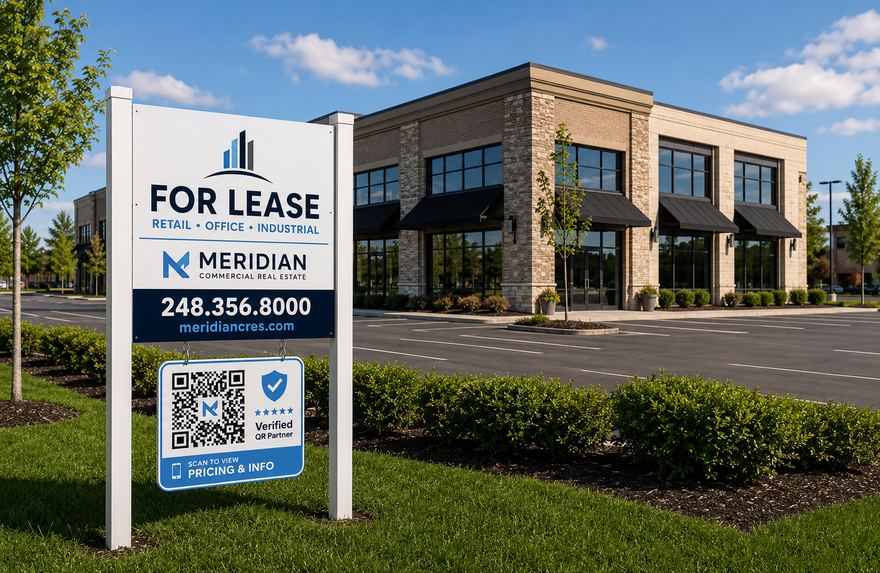Meridian For Lease Sign